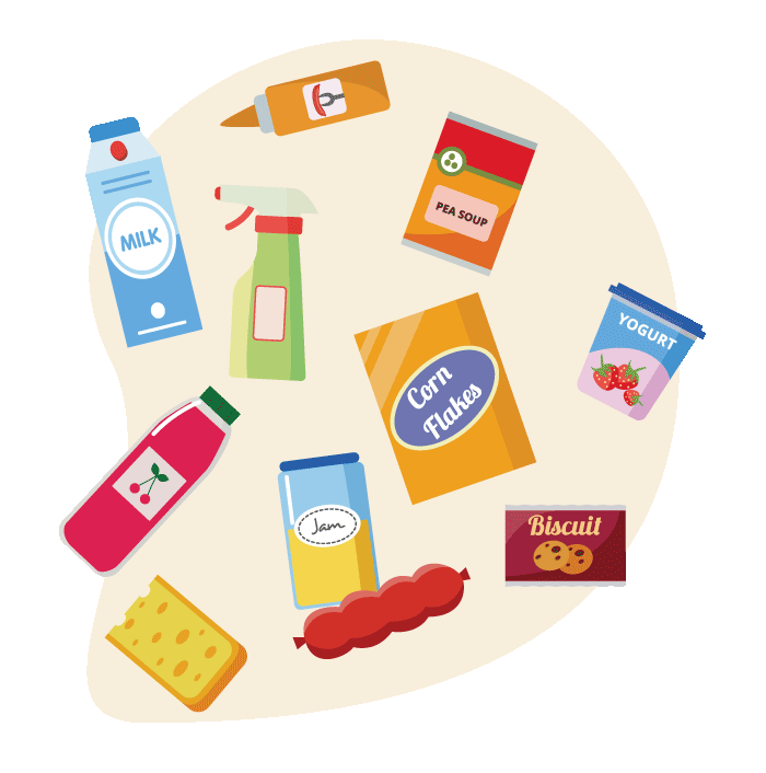 Geld sparen im Supermarkt: teuere Marken oder billige no-name Produkte